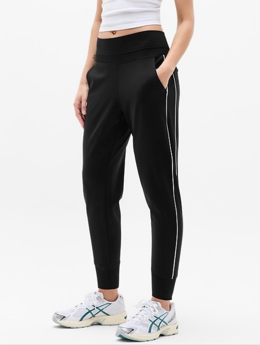 Striped Athleta Venice Joggers!!
